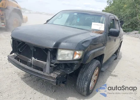 2006 Honda Ridgeline Rts from USA, damaged, VIN 2HJYK16436H570295